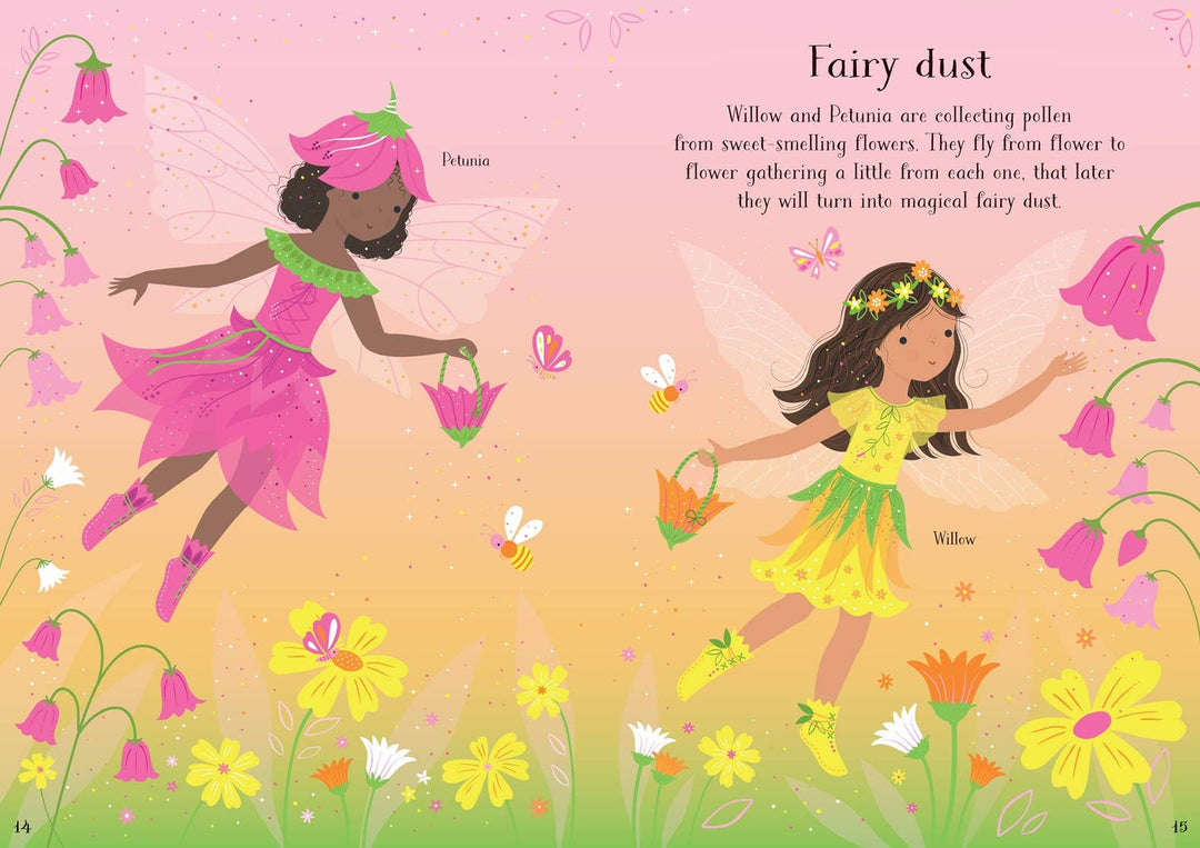 Little Sticker Dolly Dressing Woodland Fairies: Usborne