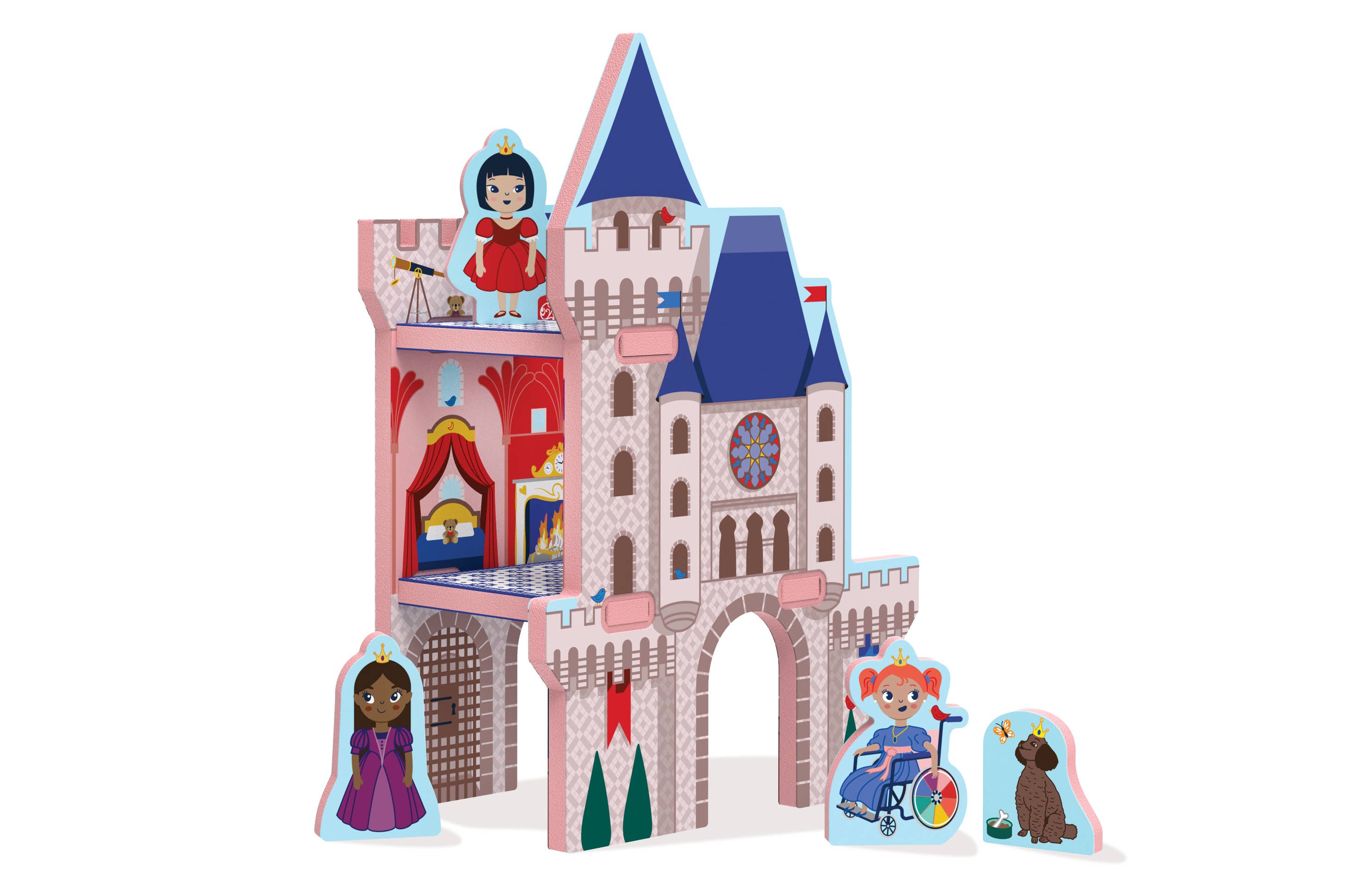 Princess Castle Play Puzzle