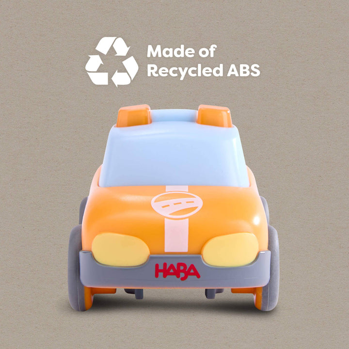 HABA Cars Orange Pace Car with Momentum Motor