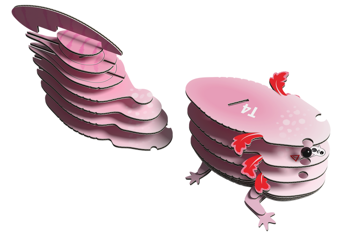 Axolotl 3D Puzzle