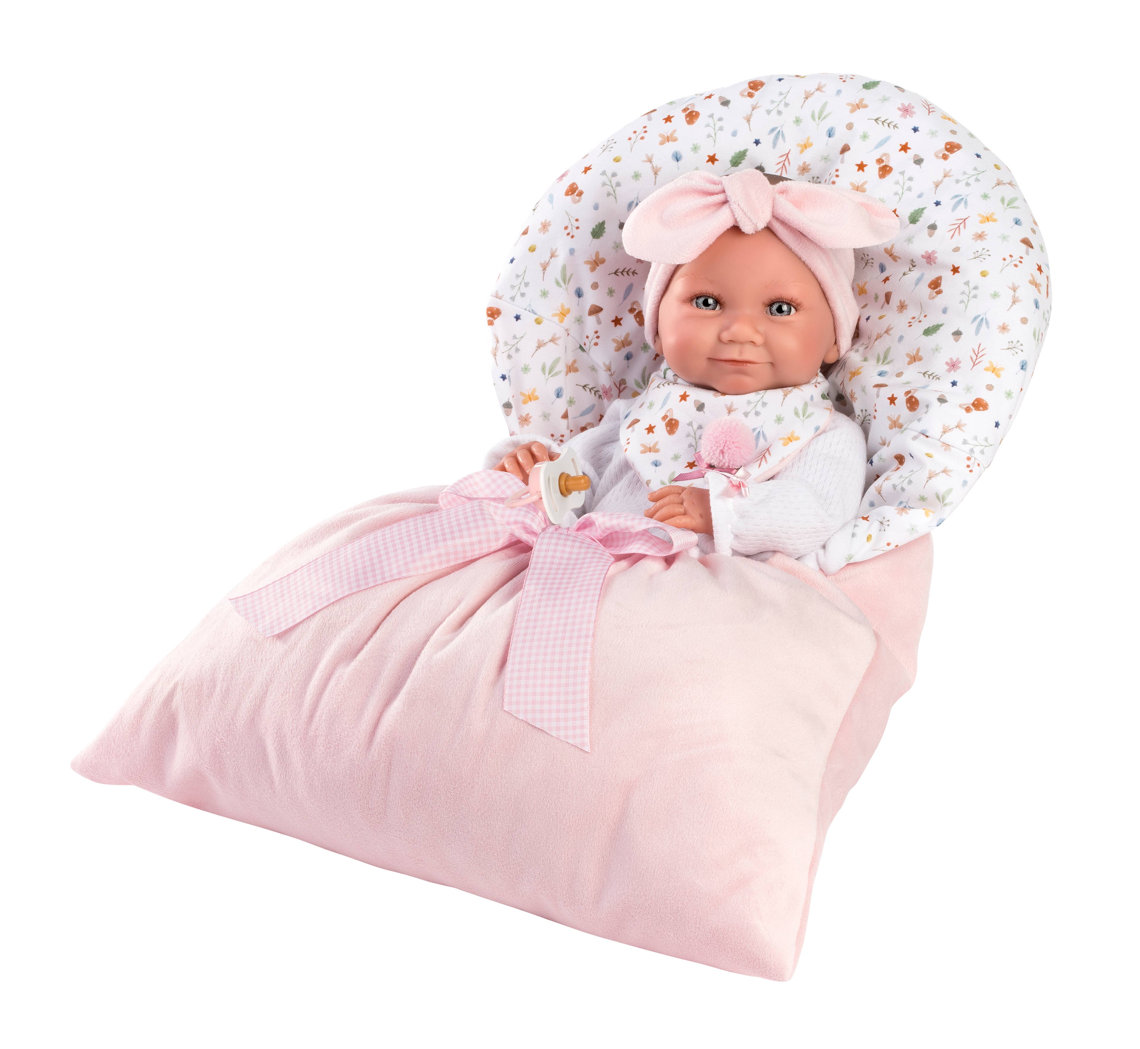 15.7" Anatomically-Correct Newborn Consuelo w/ Sleeping Bag