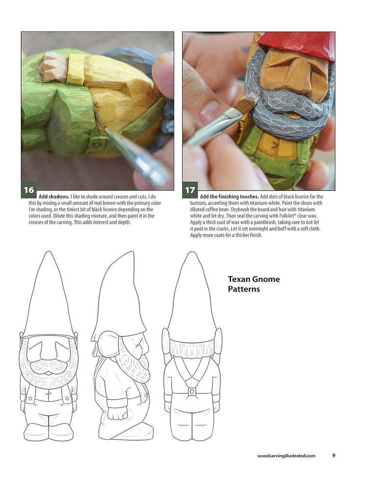 Carve a World of Gnomes  - Step-by-Step Techniques