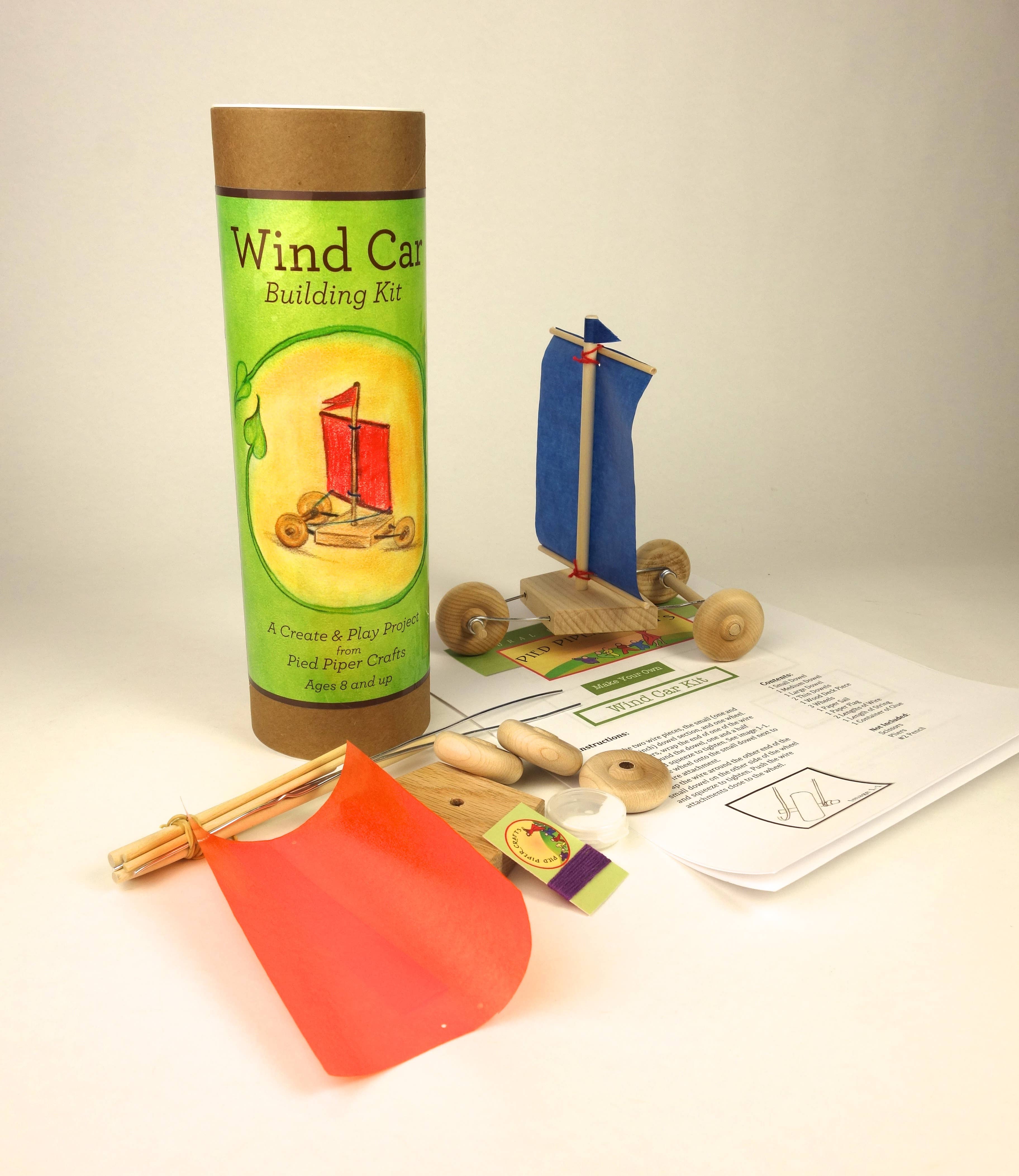 Wind Car Building Kit