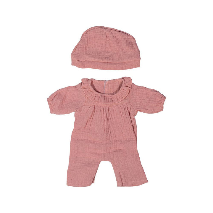 Pink Pajama &amp; Hat Set – 12⅝” Doll
