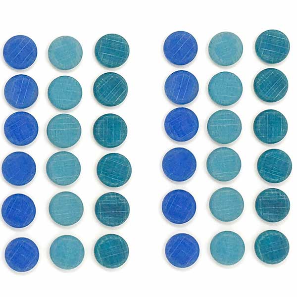 Mandala Little Coins (blue)