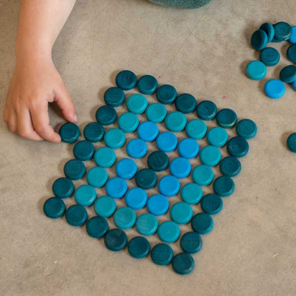 Mandala Little Coins (blue)