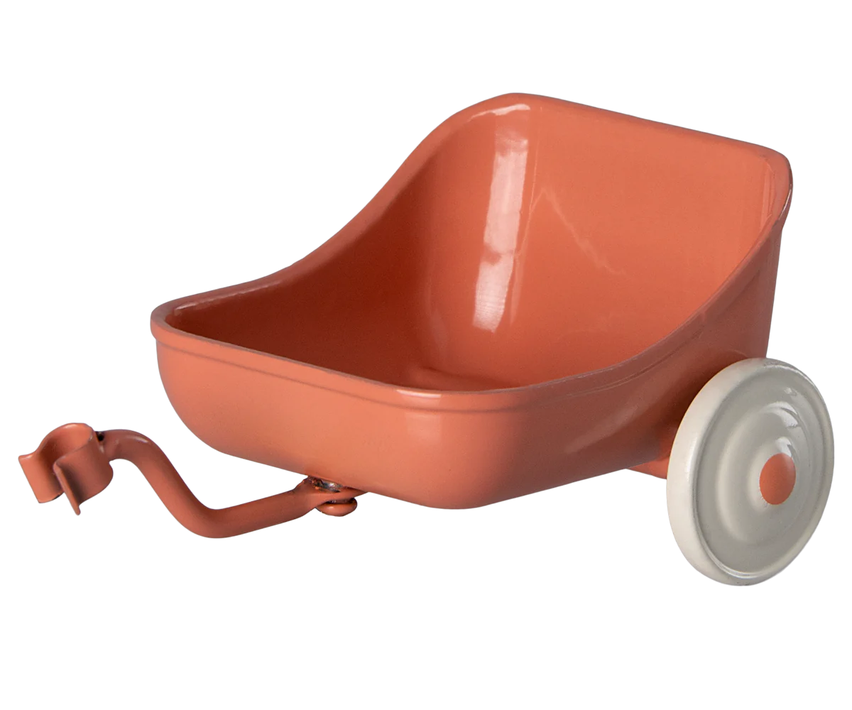 Maileg Mouse Tricycle Hanger (Coral)