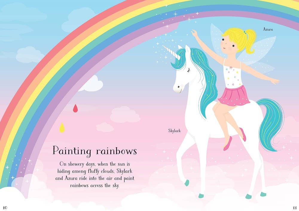 Little Sticker Dolly Dressing Unicorns: Usborne