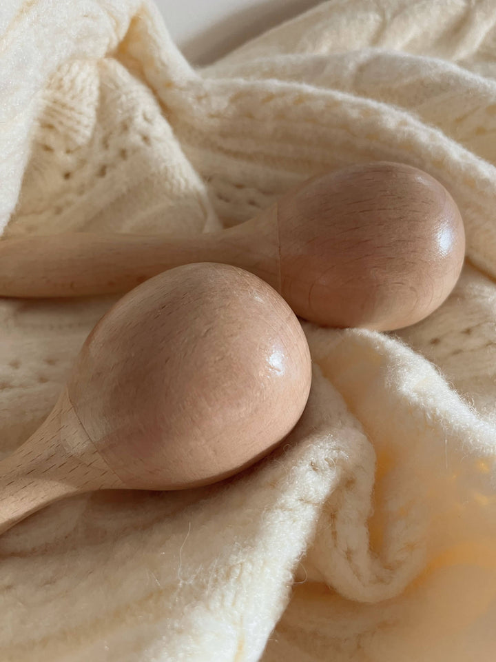 Handmade Wooden Maracas