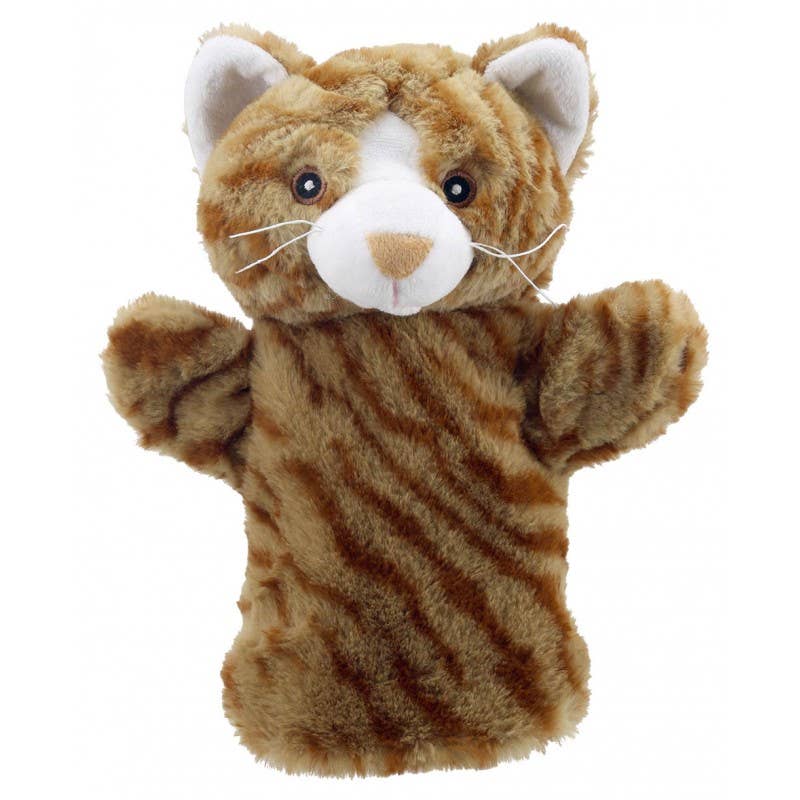 Ginger Cat - an Eco Puppet