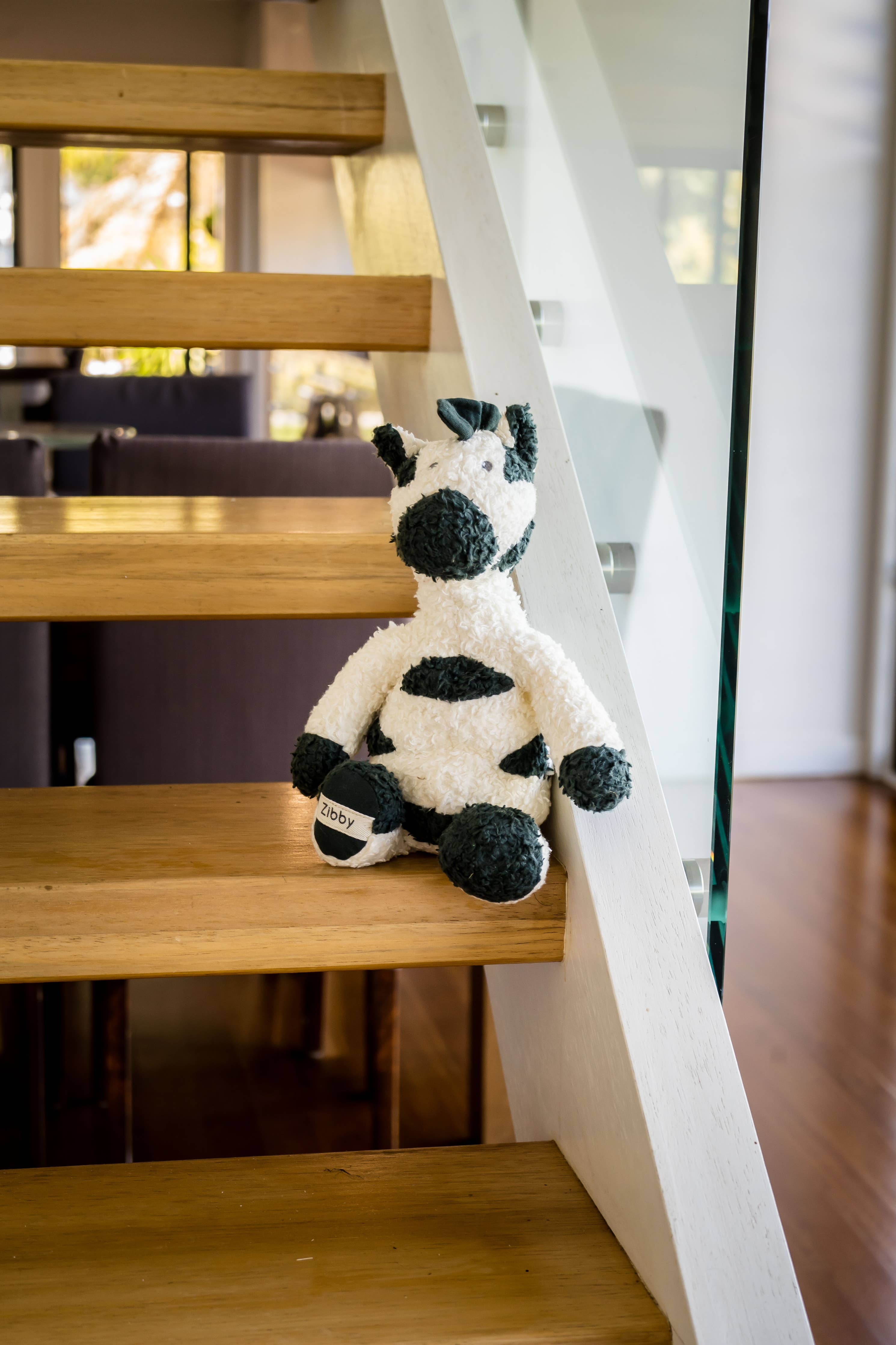 Zibby the Zebra Organic Plush