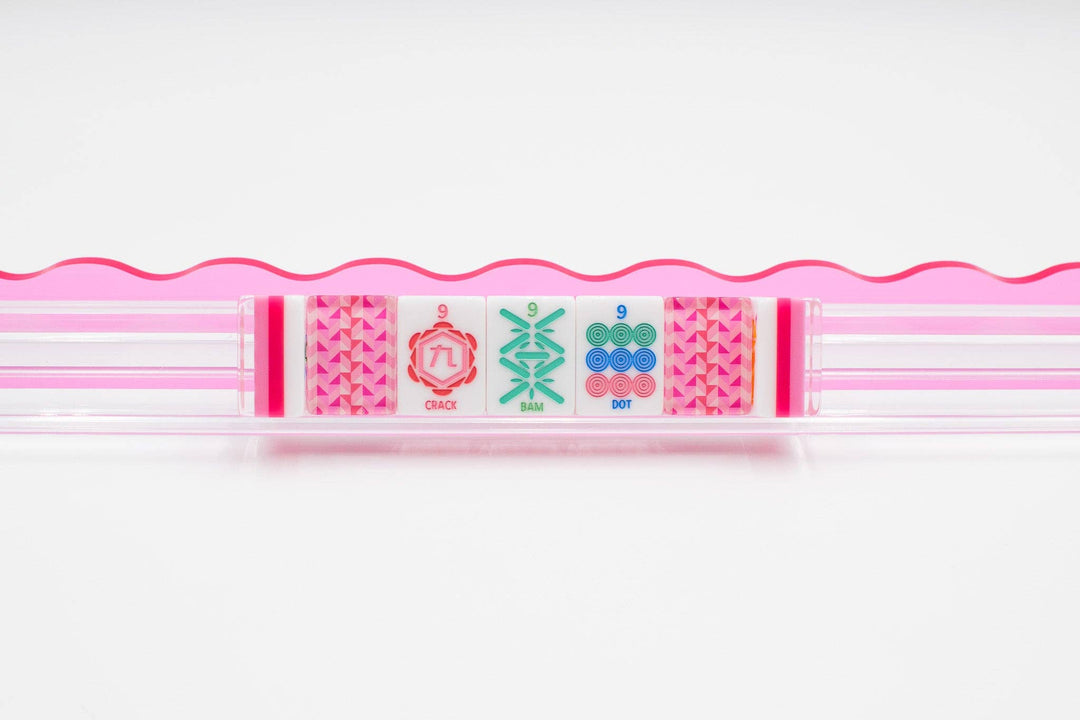 Prism Series Tile Set in Pink by My Fair Mahjong