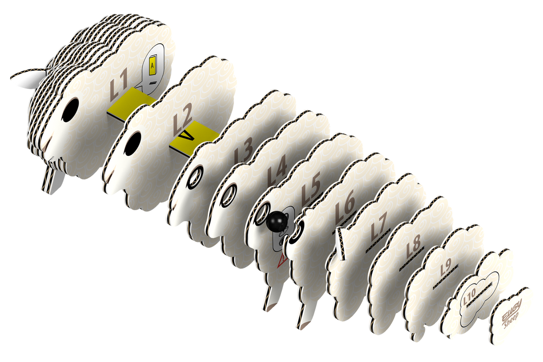 Sheep 3D Puzzle