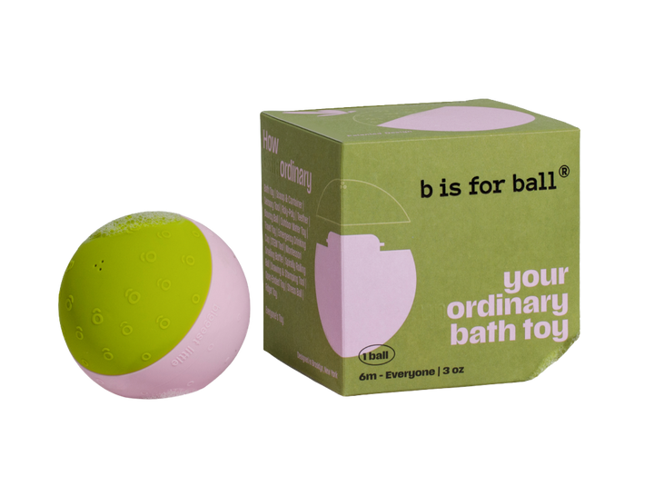 Your (Un)Ordinary Bath Toy b is for ball® -Strawberry Matcha
