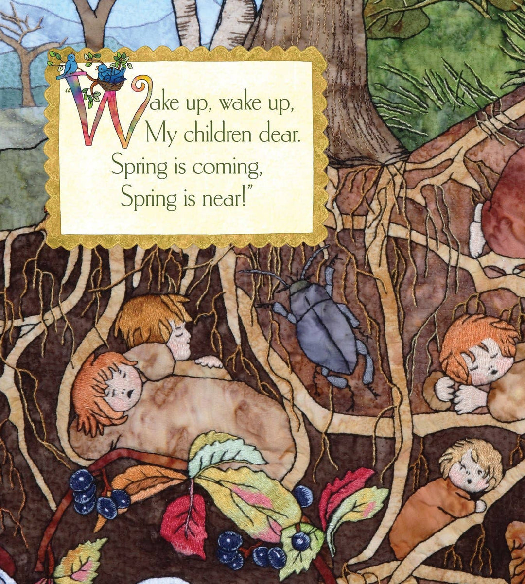 Mother Earth and Her Children - A Quilted Fairy Tale