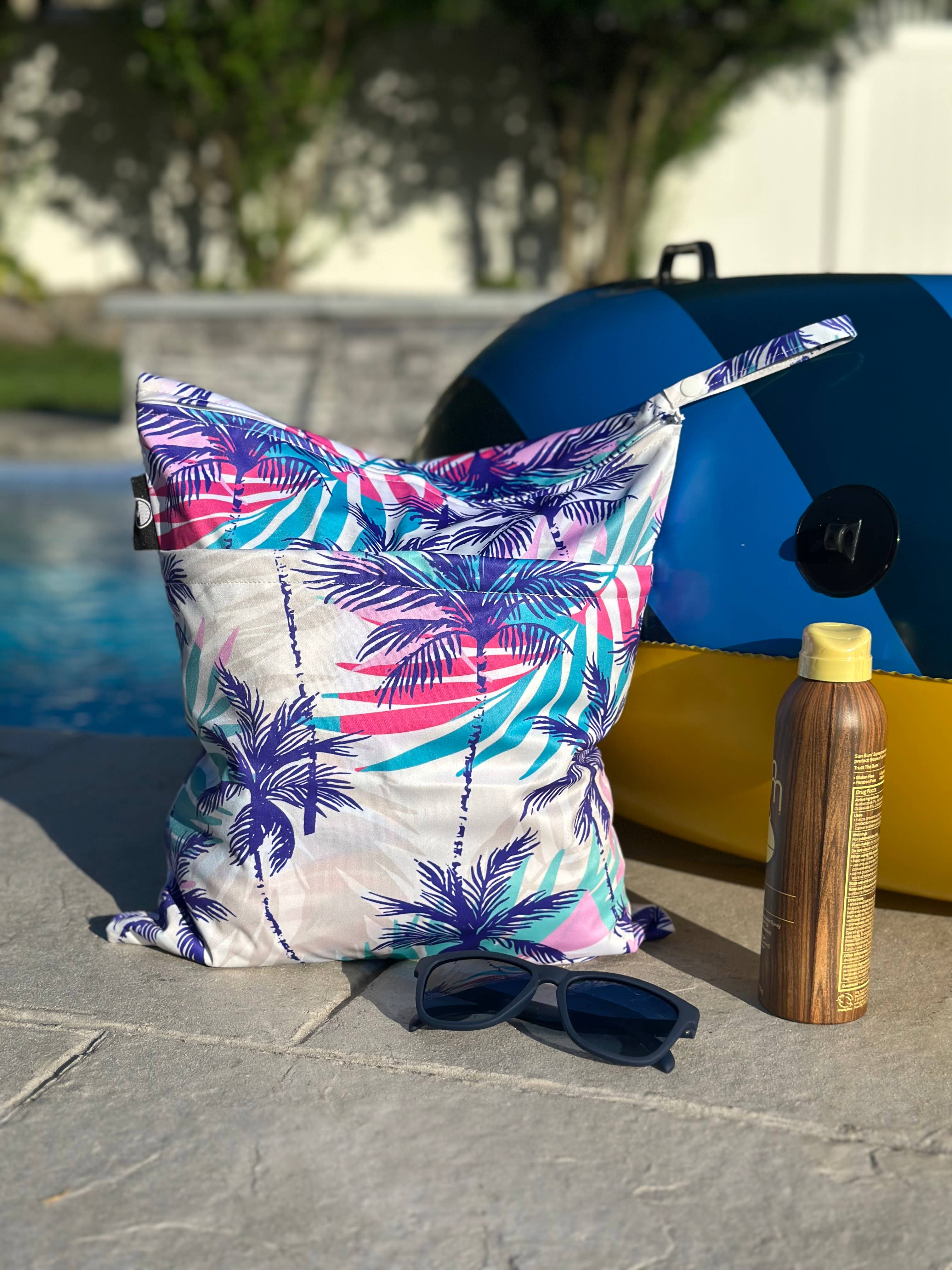 Tropical Palm Trees Wet Bag