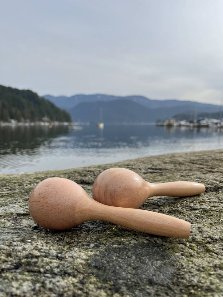Handmade Wooden Maracas