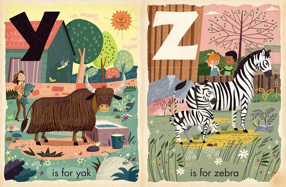 Z is for Zoo: Alphabet board book