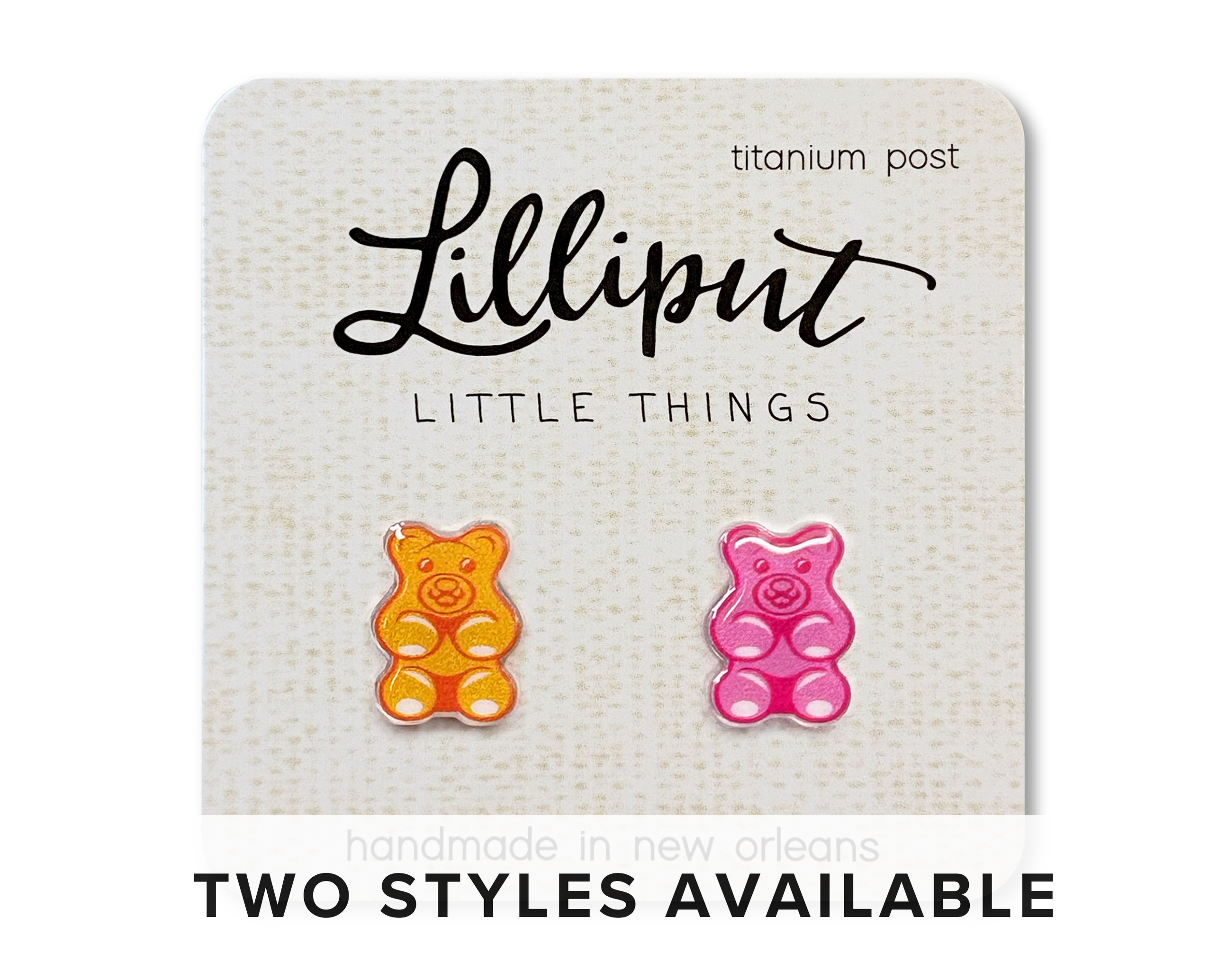 Gummy Bear Earrings