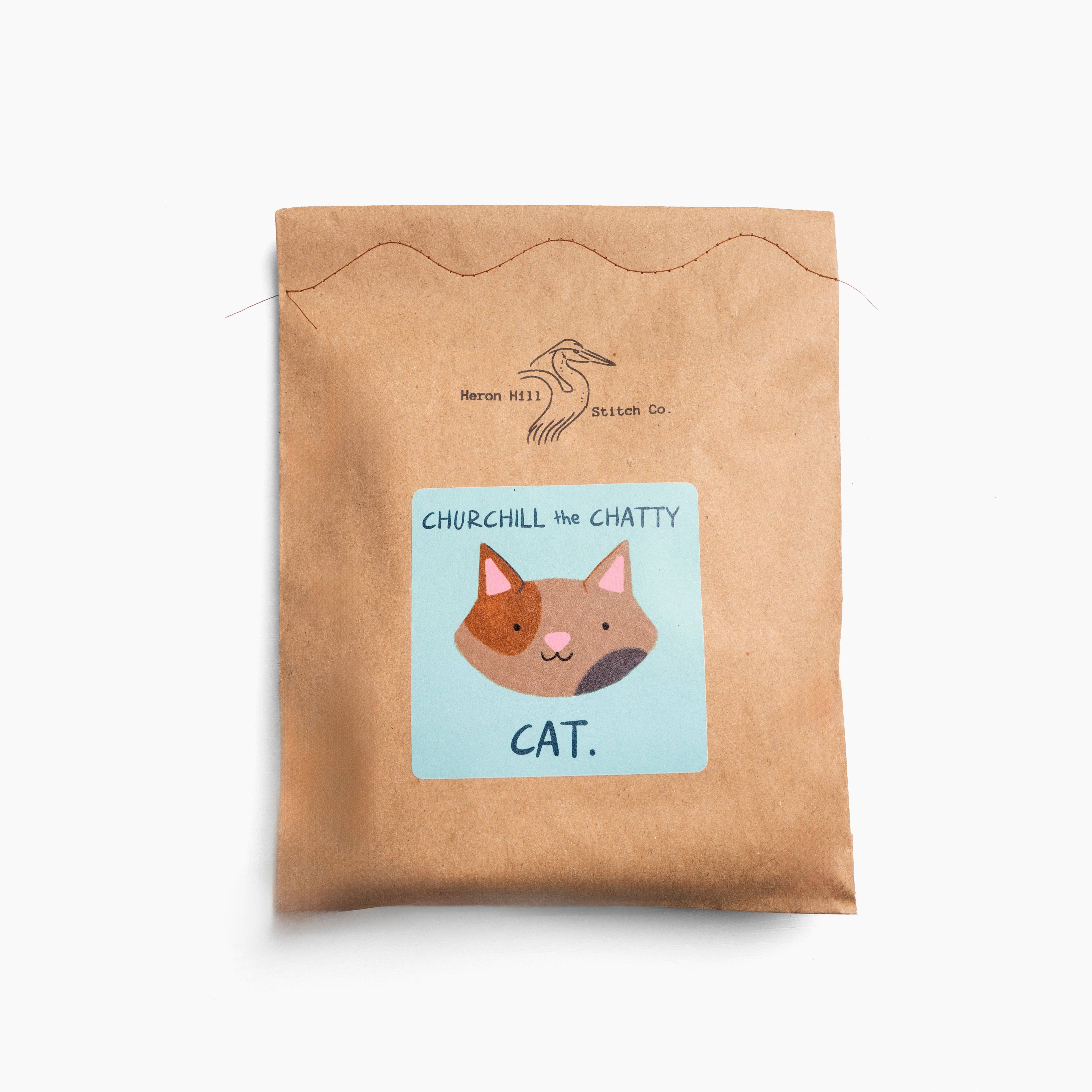 Churchill the Chatty Cat - DIY Craft Kit