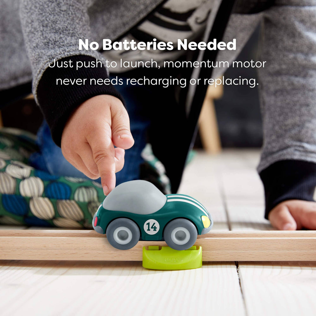 HABA Cars Green Speedster with Momentum Motor