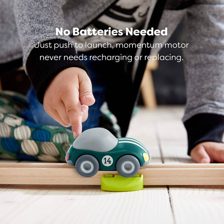 HABA Cars Green Speedster with Momentum Motor