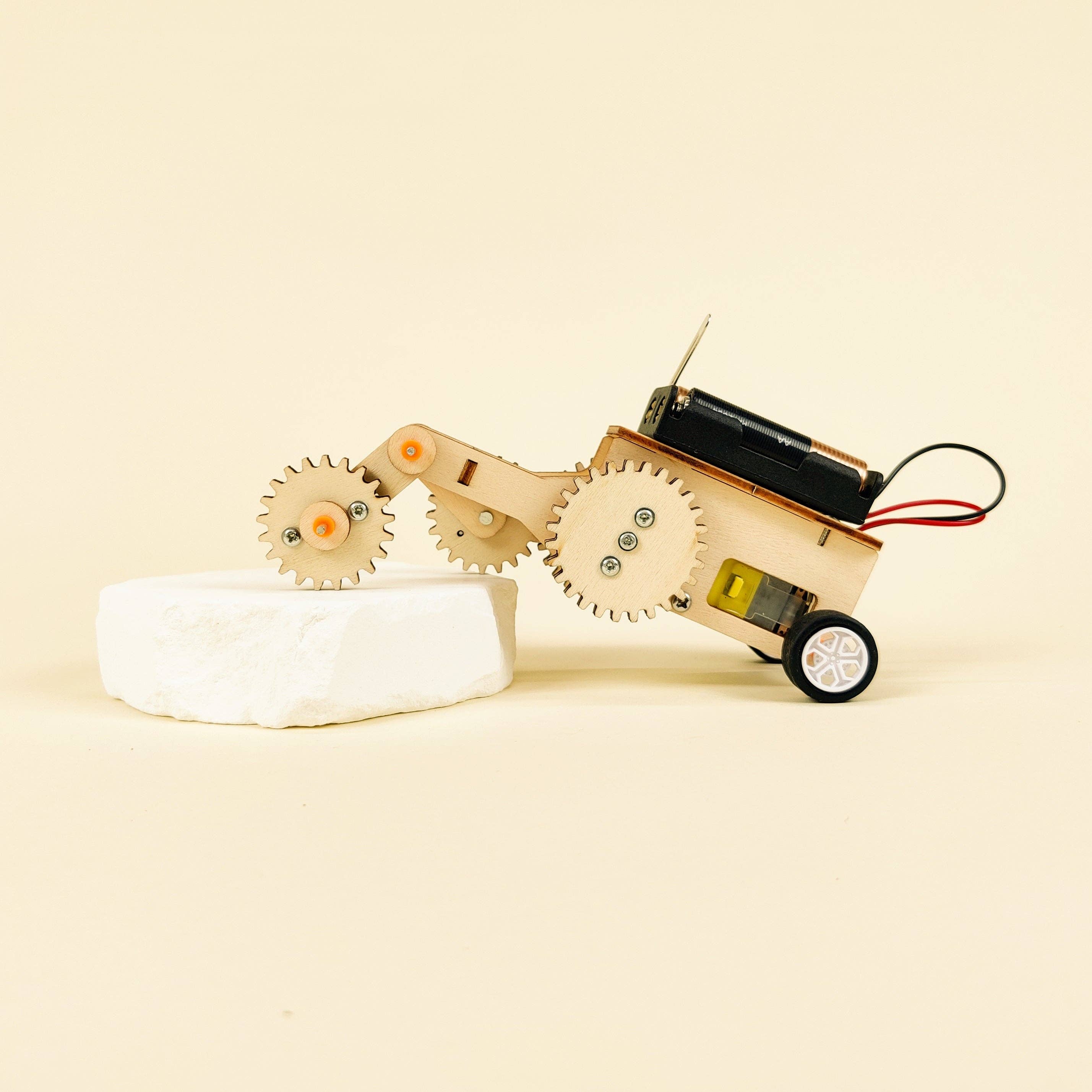 Gear Car DIY Kit, STEM Toy for Kids