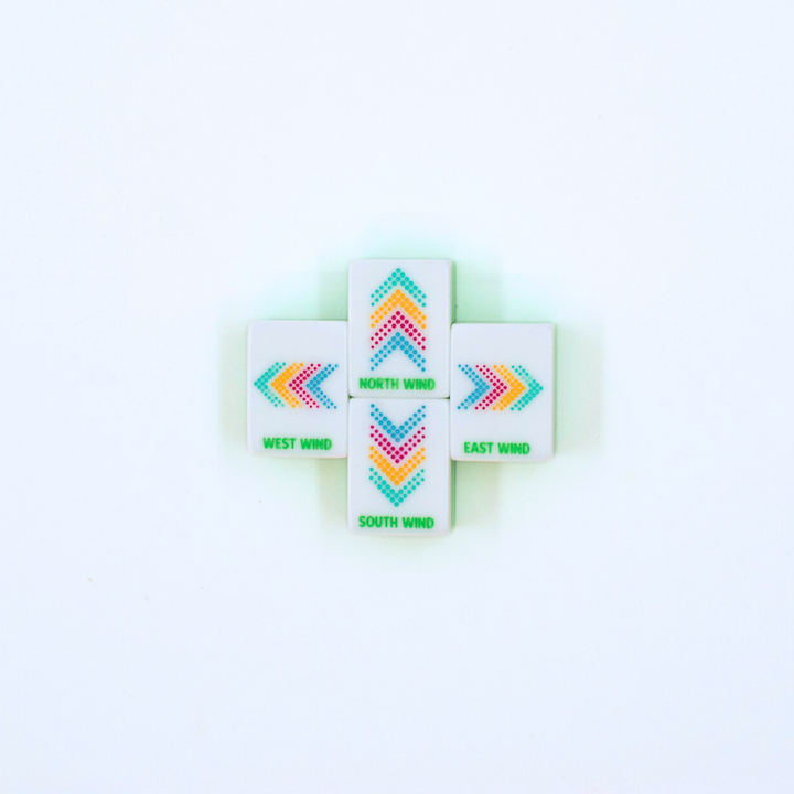 Confetti Series Tile Set in Purple by My Fair Mahjong