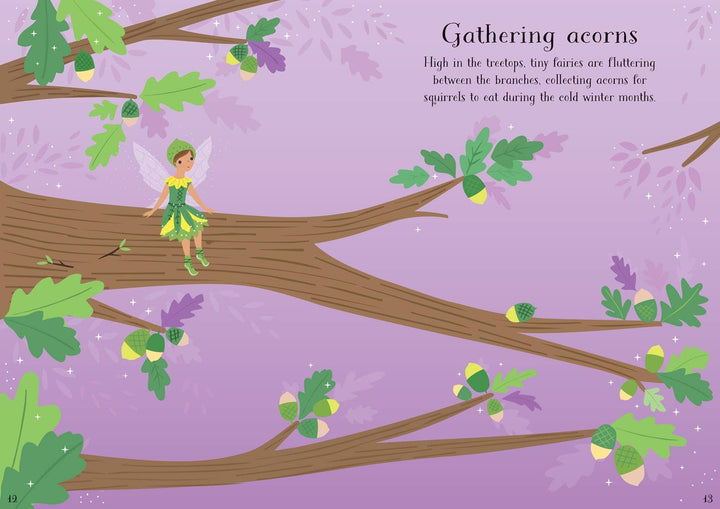 Little Sticker Dolly Dressing Woodland Fairies: Usborne