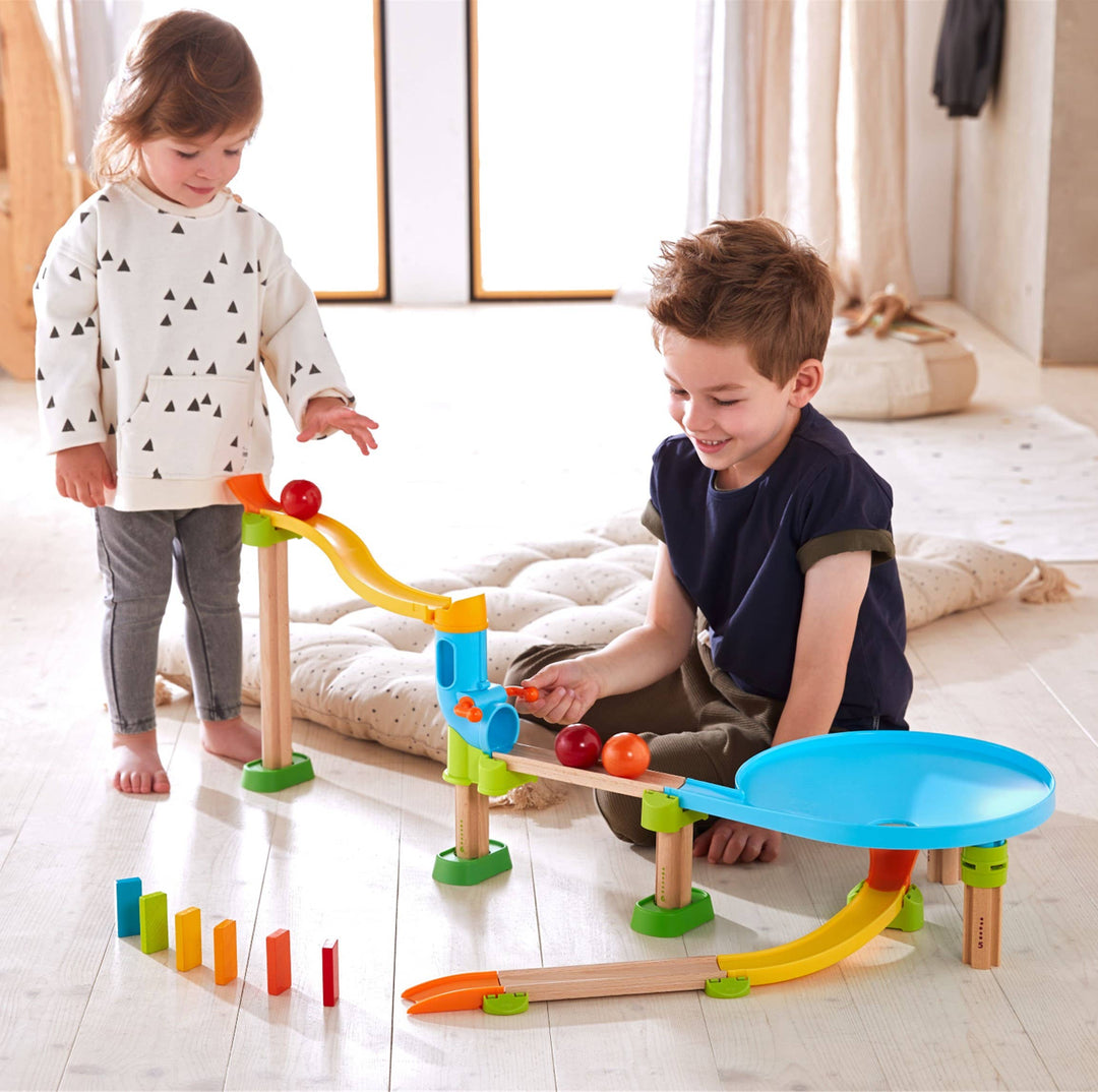 Kullerbu Traffic Jam Track Set - Interactive Ball Run Set