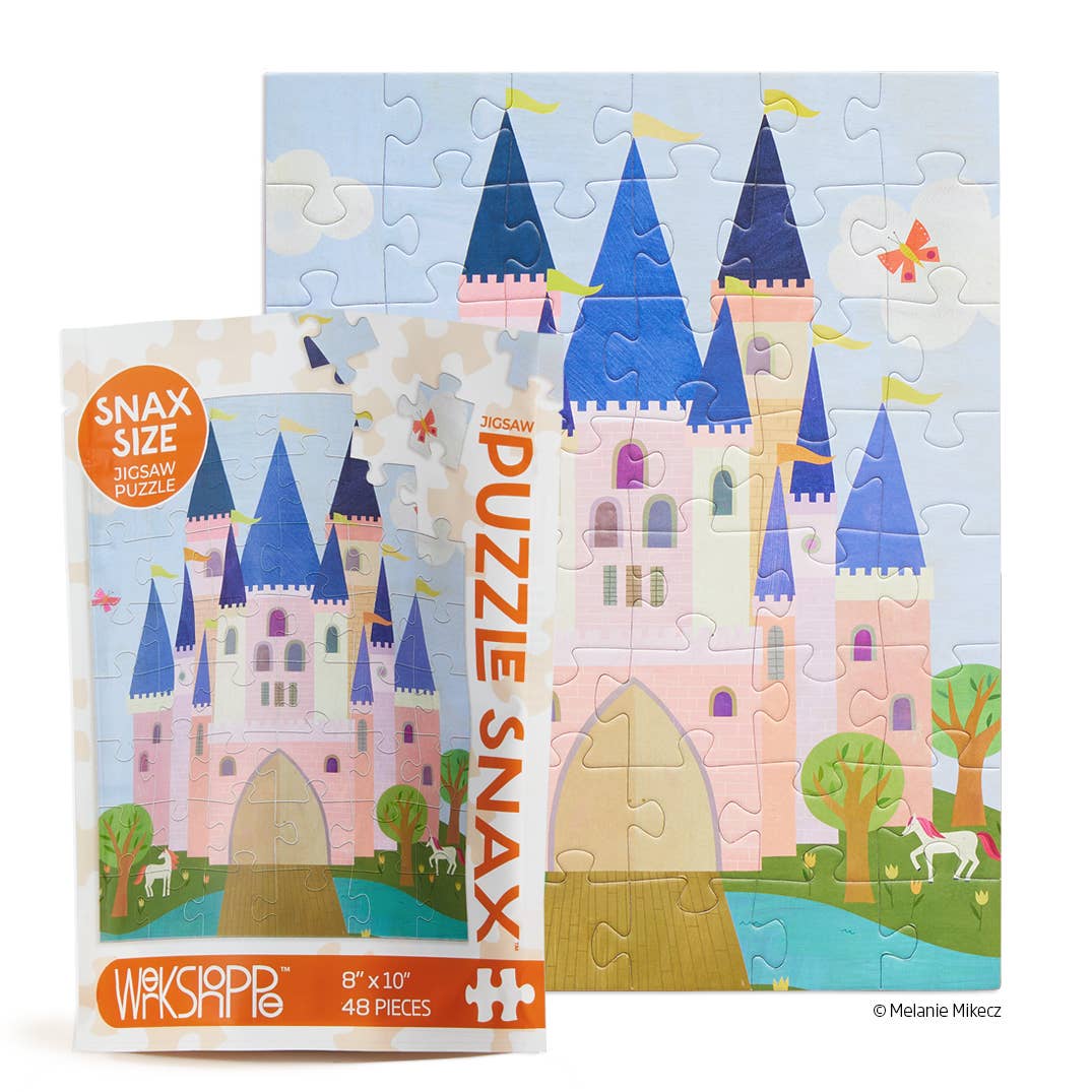 Pink Royal Castle Puzzle Snax