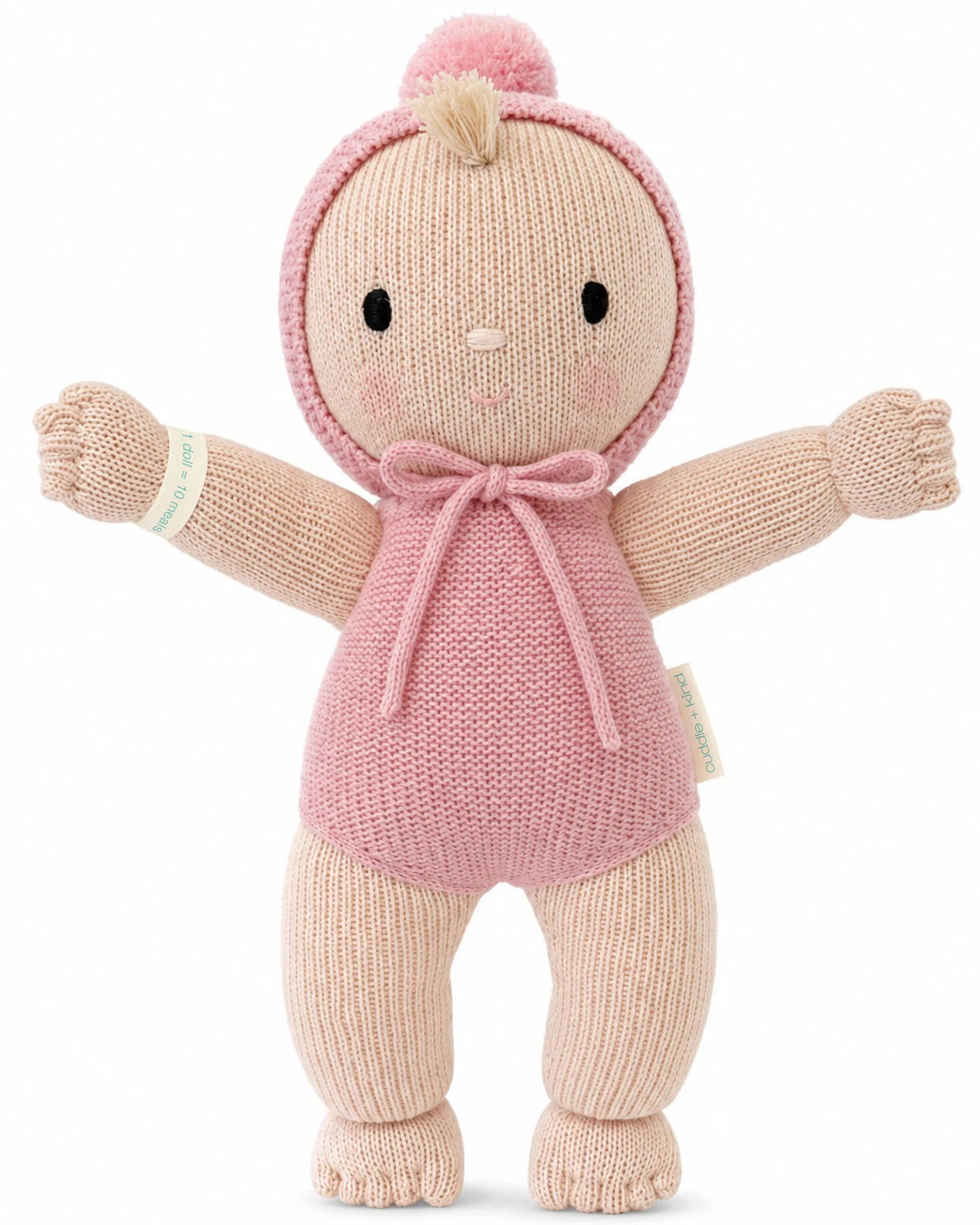 My First Baby - rose, by cuddle+kind: Handmade Dolls