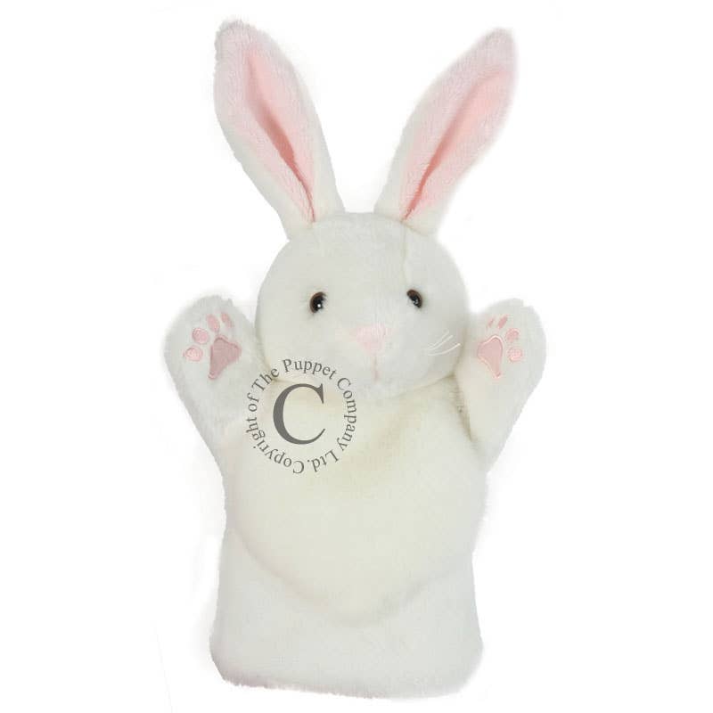 Hand Puppet: Rabbit - White
