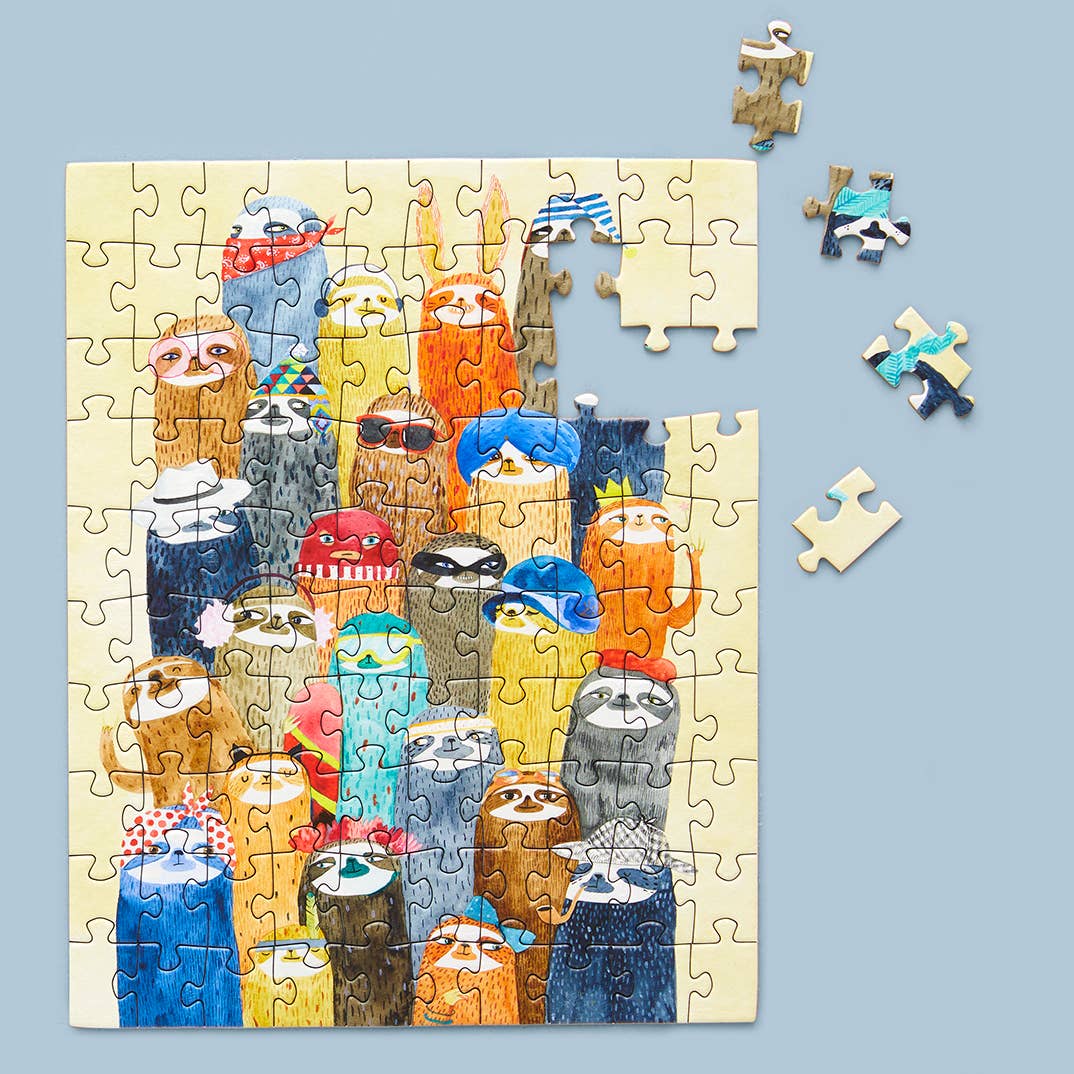 Sloth Party Puzzle Snax