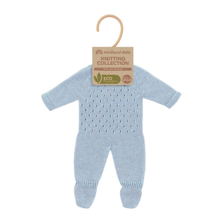 Knitted Pajamas for Dolls 15&