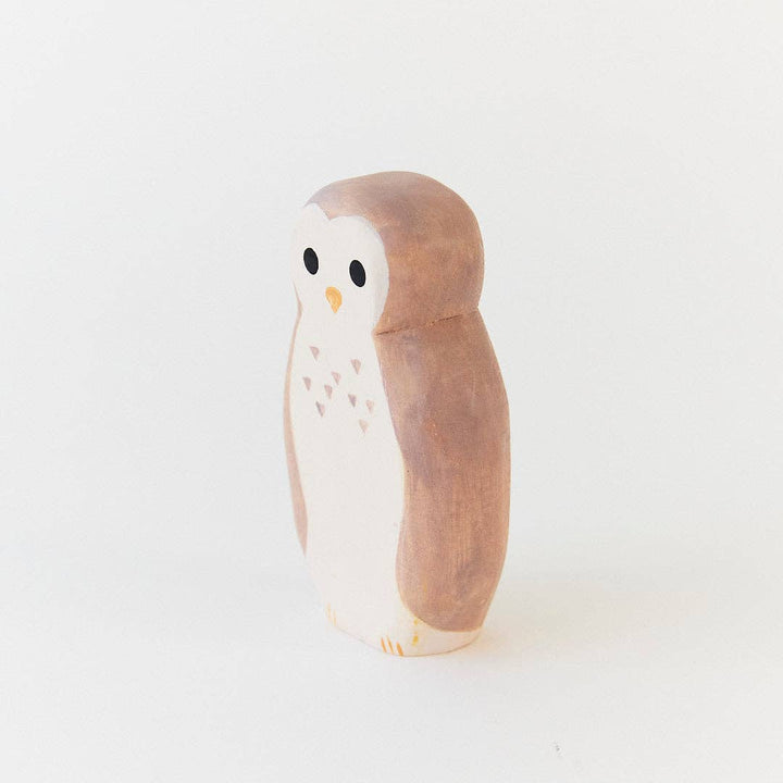 Owl Wooden Figure