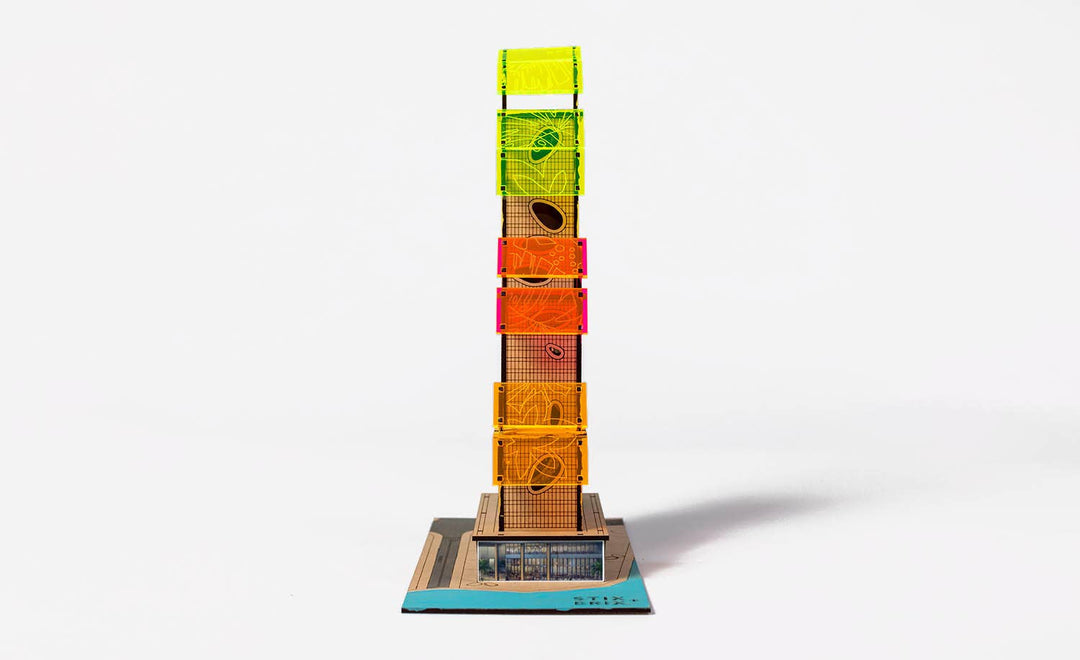 Palms Skyscraper – Architectural Model Making Kit