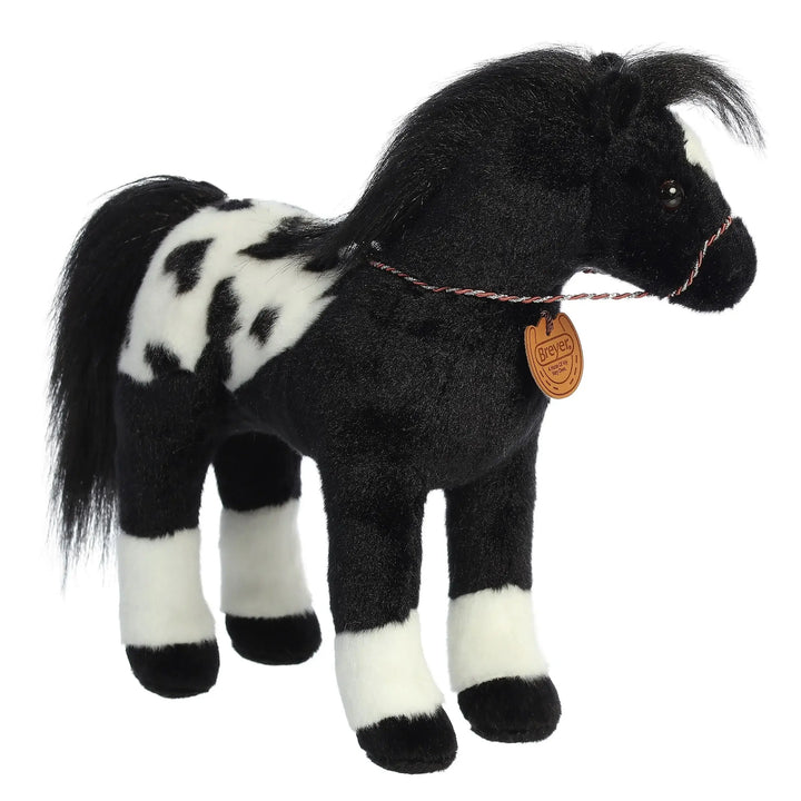 13" Breyer Black Appaloosa Horse Plush Stuffed Animal