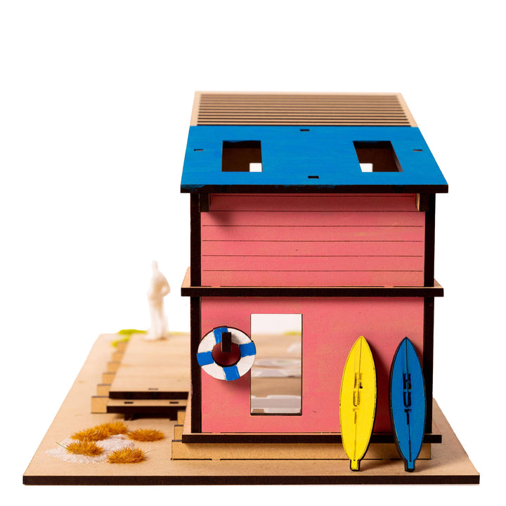 Beach Hut – Architectural Model Making Kit