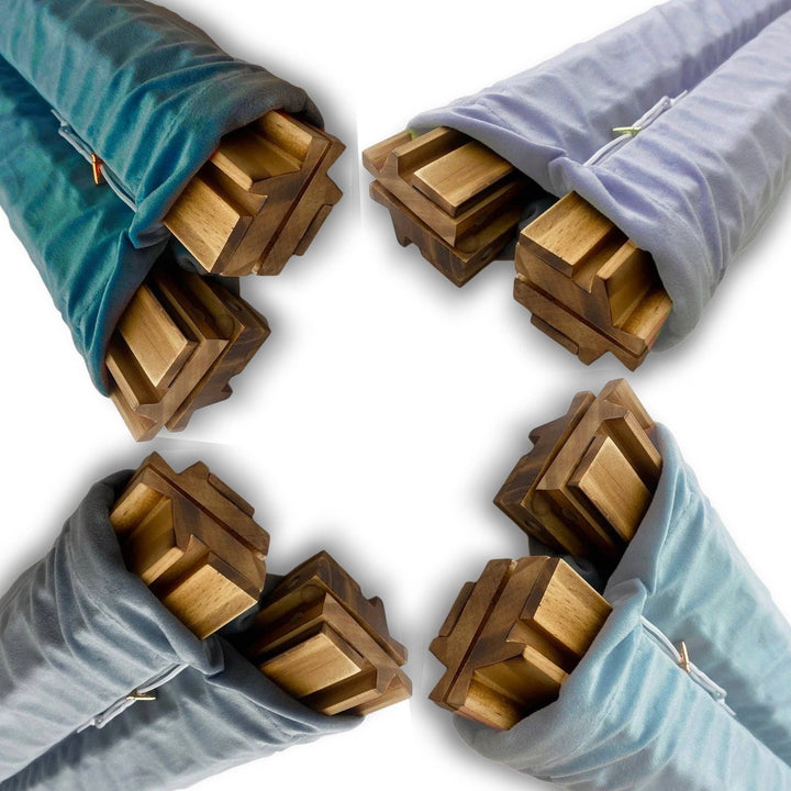Velvet Mahjong Rack Bags