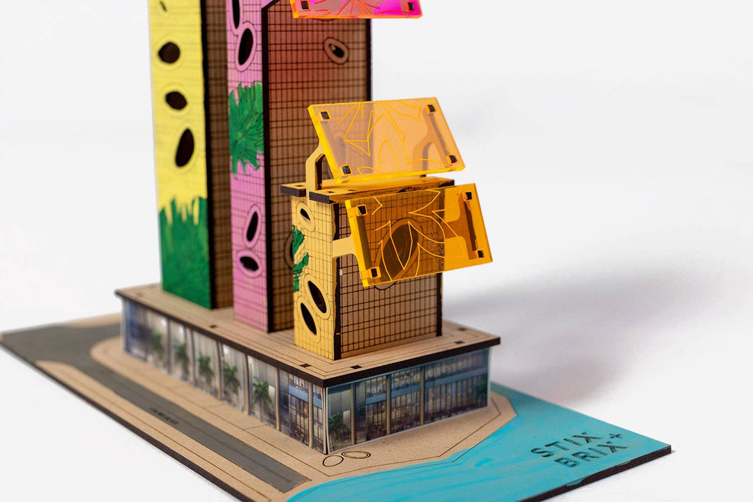 Palms Skyscraper – Architectural Model Making Kit