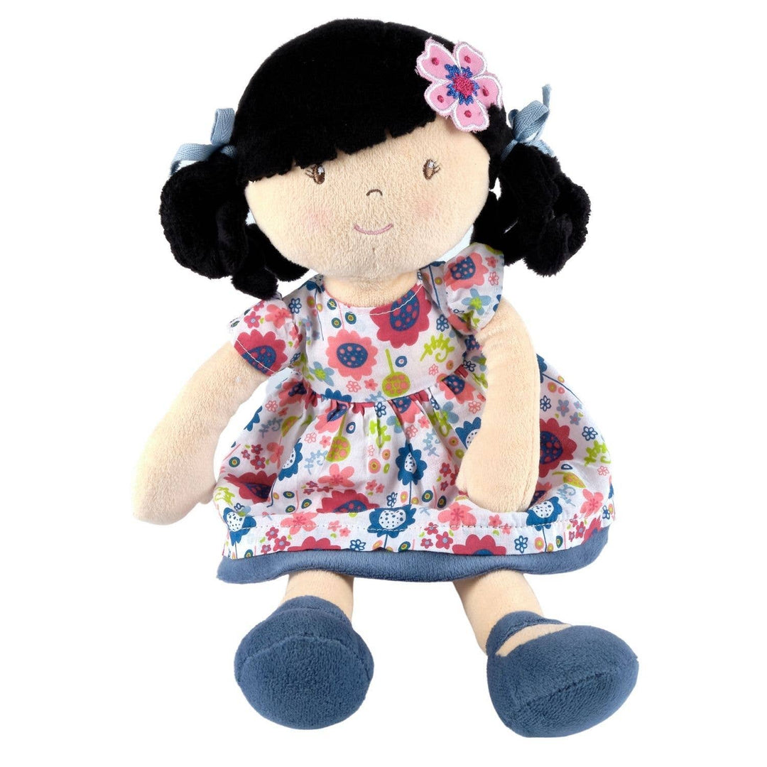 Lilac Black Hair Doll