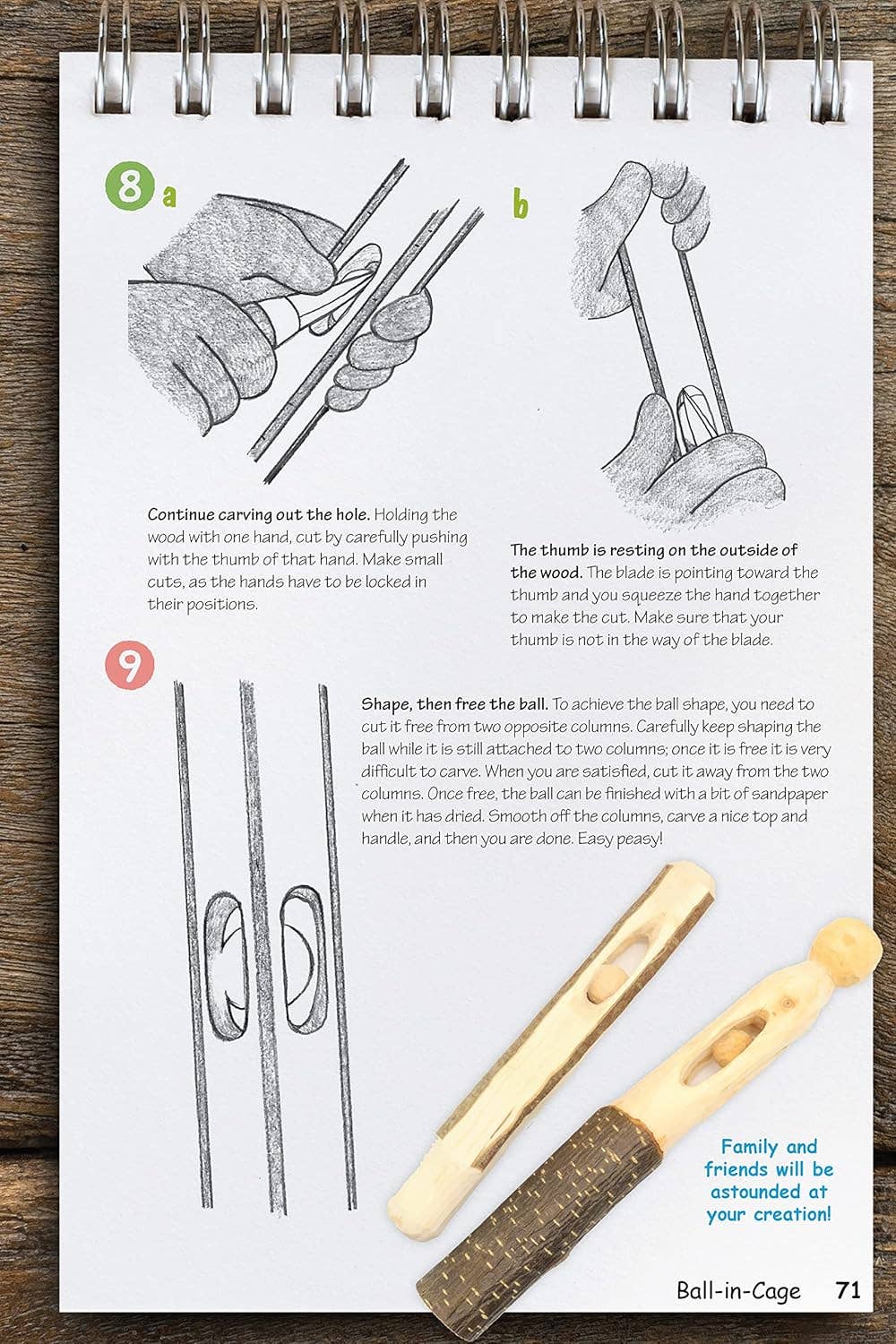 Quick &amp; Easy Whittling for Kids  - 18 Projects to Make