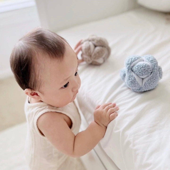 Soft Sensory Ball - Monti, Baby Blue