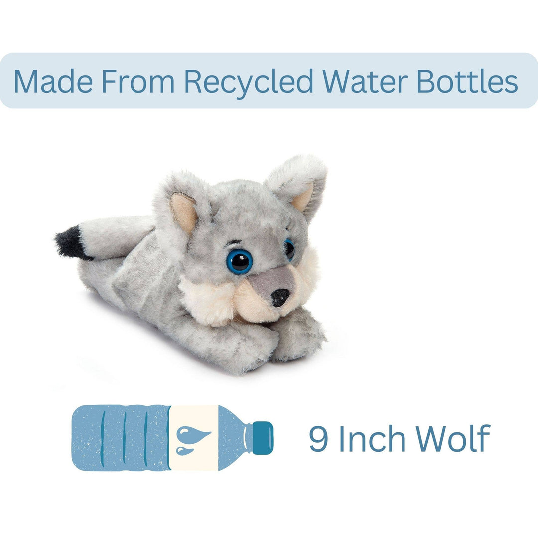 Slapstix Wolf Plush Slap Bracelet
