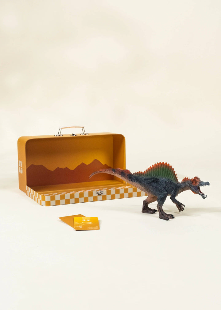 Spinosaurus Dinosaur in a Collectible Box