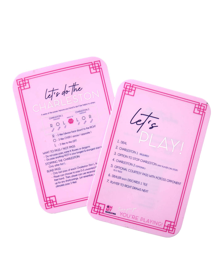 Lilac Mahjong Tile Shufflers