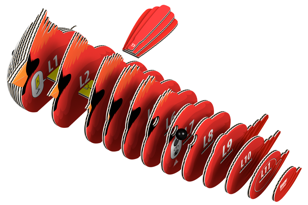Cardinal 3D Puzzle