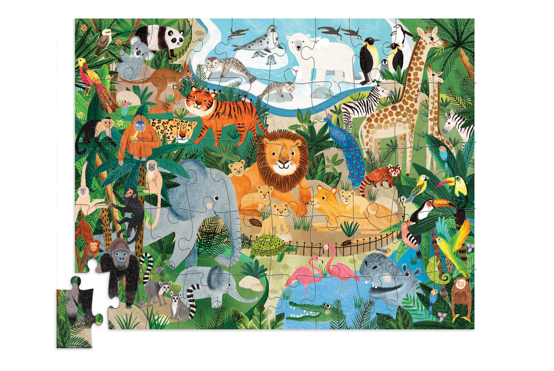Zoo Puzzle by Crocodile Creek