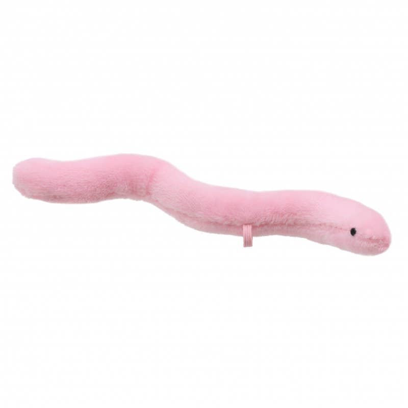Worm (Pink) Finger Puppet